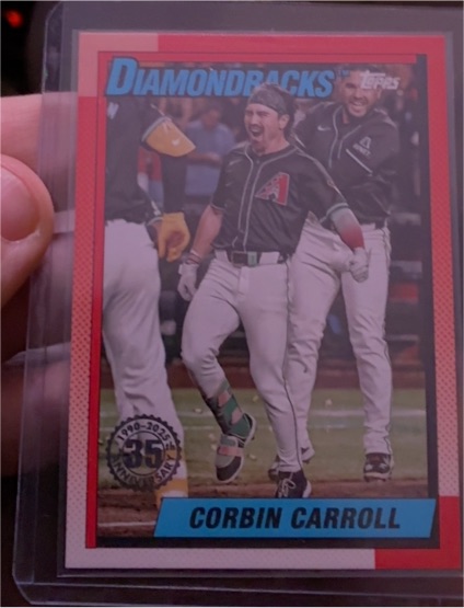 2025 Topps #T90-45 Corbin Carroll — front