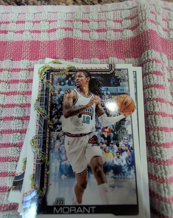 2025-26 Topps Holiday #H146 Ja Morant — front
