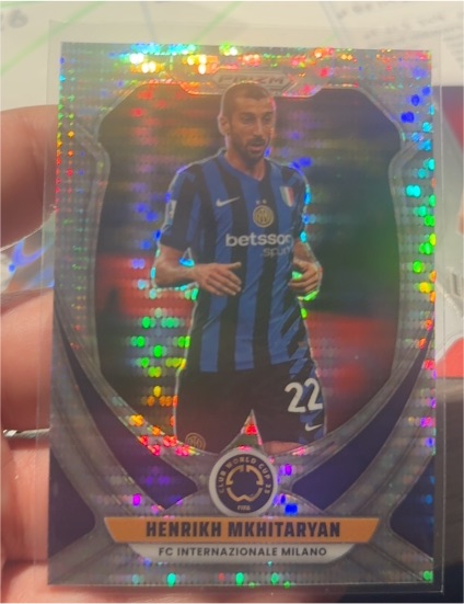 2025 Panini Prizm FIFA Club World Cup #90 Henrikh Mkhitaryan — front