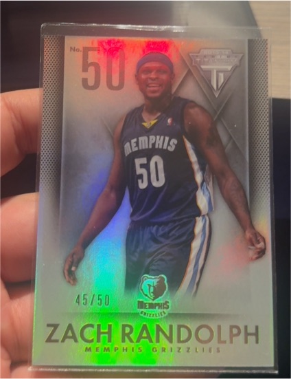 2013-14 Panini Titanium #50 Zach Randolph — front