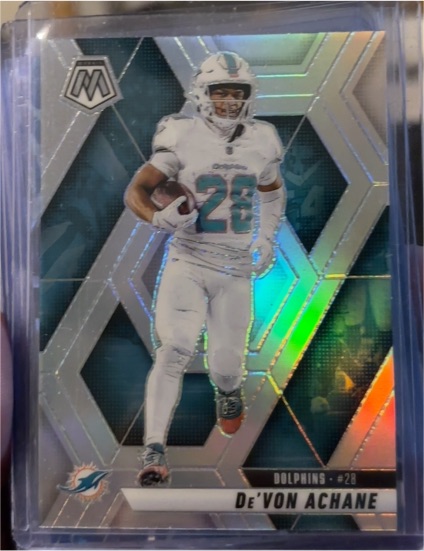 2025 Panini Mosaic #58 De'Von Achane — front