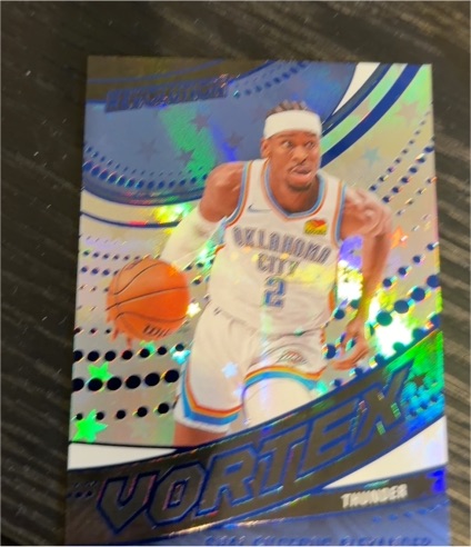 2024-25 Panini Revolution #20 Shai Gilgeous-Alexander Vortex — front