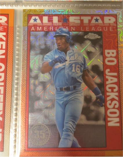 2025 Topps Series 2 1990 Topps Chrome All-Stars #90ASC-26 Bo Jackson — front