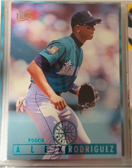1995 Fleer Ultra #331 Alex Rodriguez — front