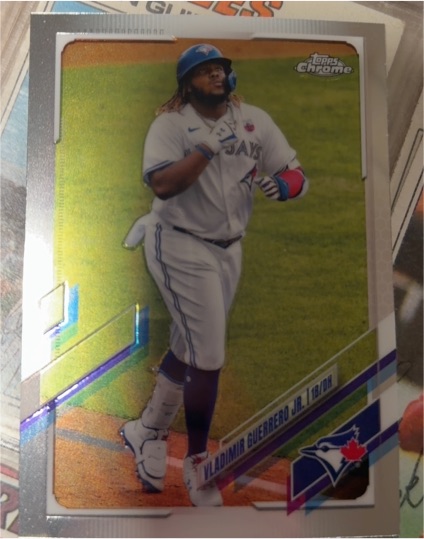 2021 Topps Chrome #167 Vladimir Guerrero Jr. — front