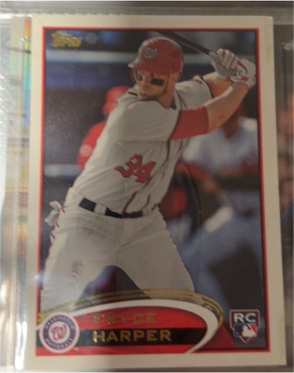 2012 Topps Update #661 Bryce Harper — front