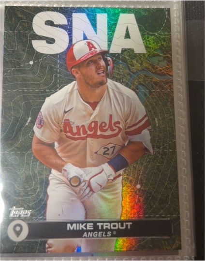 2024 Topps Series 2 City to City #CTC-2 Mike Trout — front