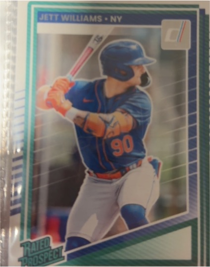 2025 Donruss #167 Jett Williams — front