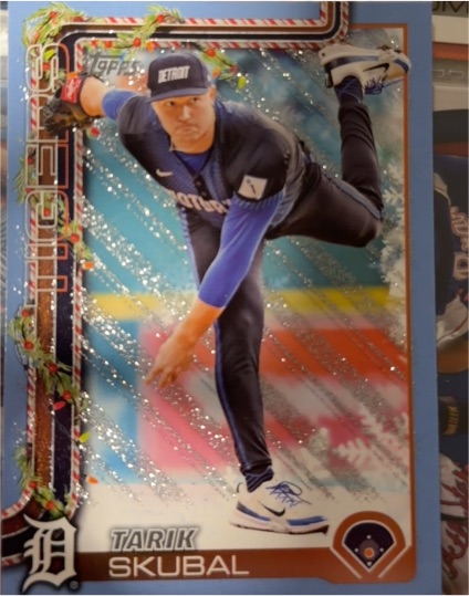 2025 Topps Holiday #H74 Tarik Skubal — front