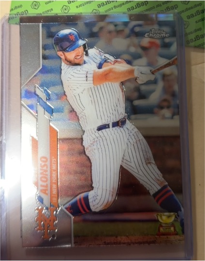 2020 Topps Chrome #80 Pete Alonso — front