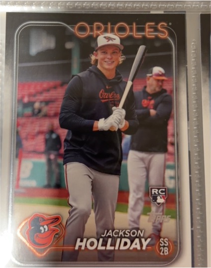 2024 Topps #697 Jackson Holliday — front