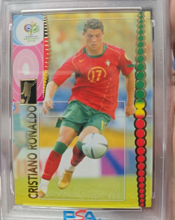 2006 Panini World Cup Germany #169 Cristiano Ronaldo — front