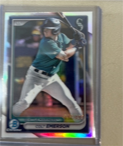 2024 Bowman Chrome #BCP-238 Colt Emerson — front