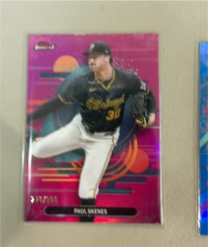 2025 Topps Finest #103 Paul Skenes — front
