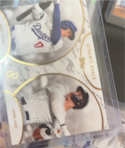 2025 Topps Dynamic Duals #41 Bryce Harper / Freddie Freeman — front