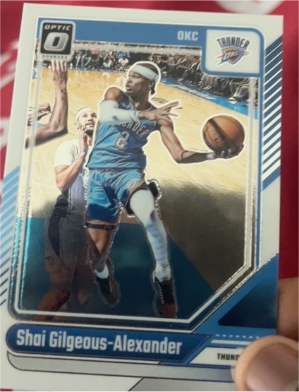2024-25 Donruss Optic #127 Shai Gilgeous-Alexander — front
