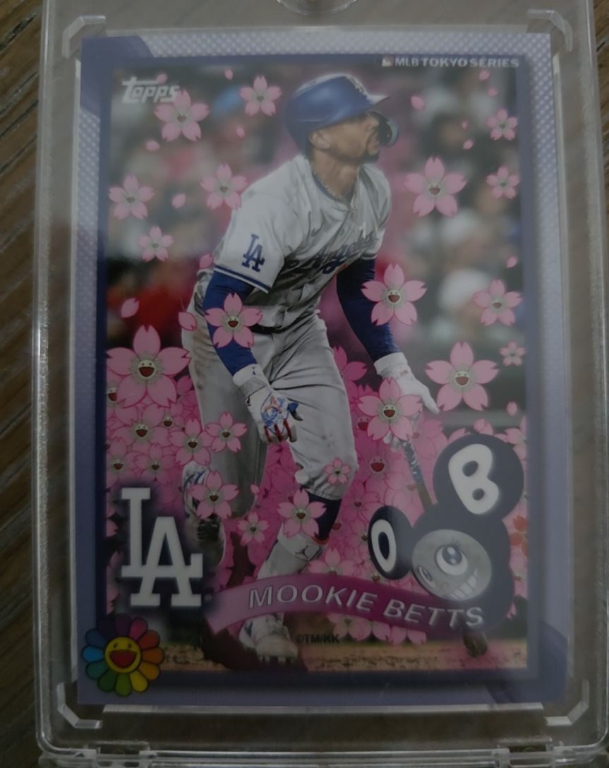 2025 Topps MLB Tokyo Series #0 Mookie Betts — front