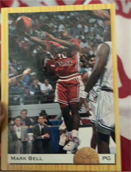 1993 Classic Draft Picks #12 Mark Bell — front