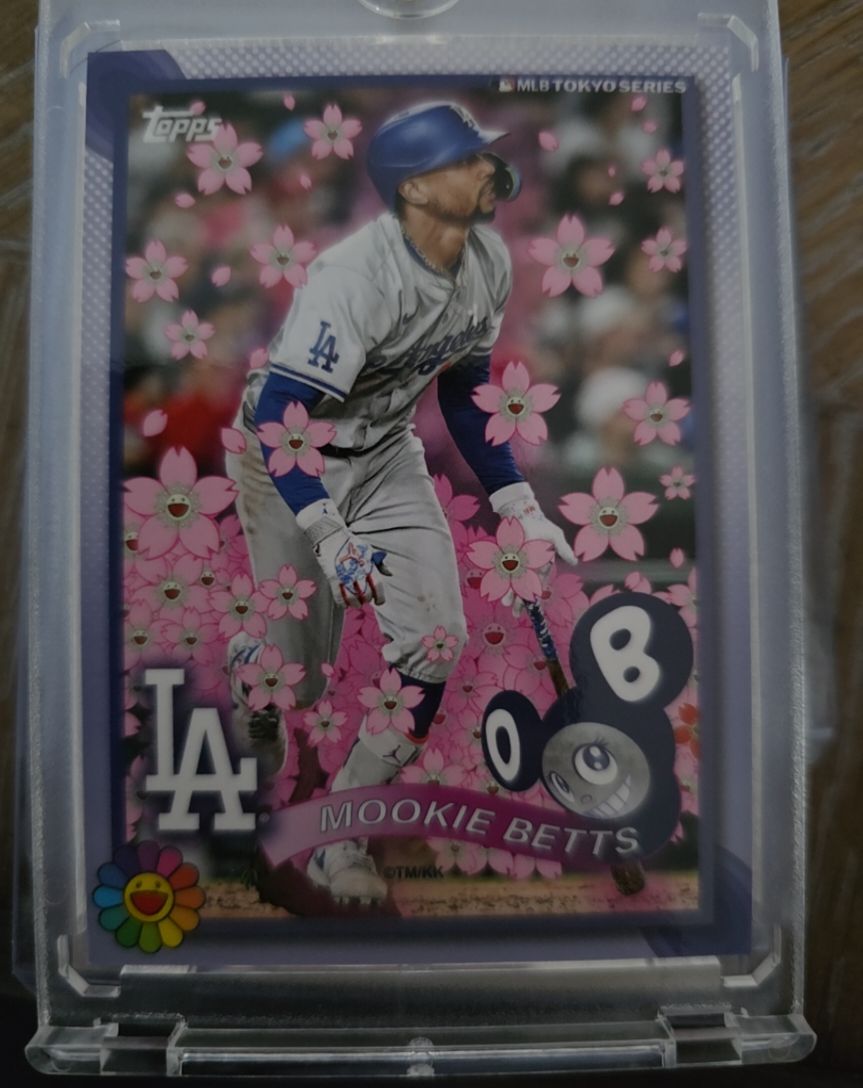 2025 Topps MLB Tokyo Series #5 Mookie Betts — front
