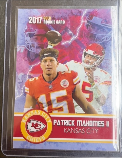 2017 Rookie Gems #15 Patrick Mahomes II — front