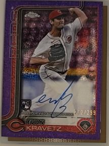 2025 Topps Chrome #RA-EK Evan Kravetz — front