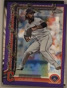 2025 Topps Chrome #135 Emmanuel Clase — front