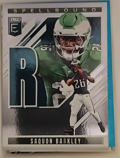 2025 Panini Donruss Elite Spellbound #R Saquon Barkley — front