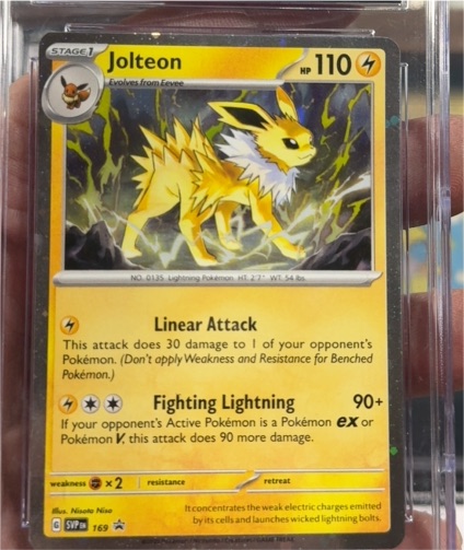 2024 Pokémon Scarlet & Violet Promo #169 Jolteon — front