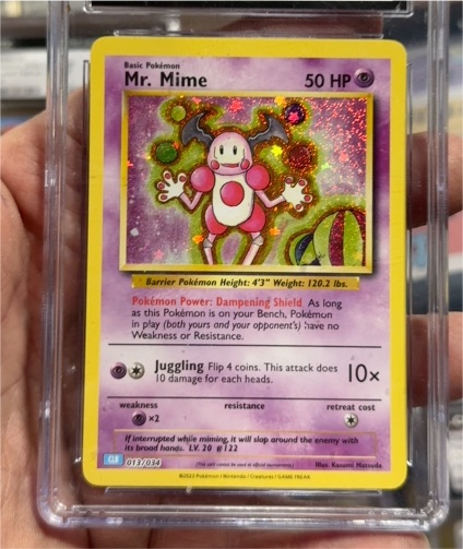 2023 Pokémon TCG Classic Collection #013 Mr. Mime — front