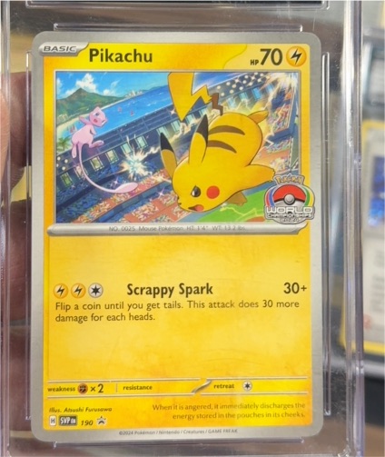 2024 Pokémon SVP #190 Pikachu — front