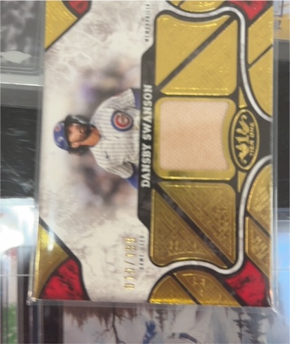 2025 Topps Tier One Relics #07 Dansby Swanson — front