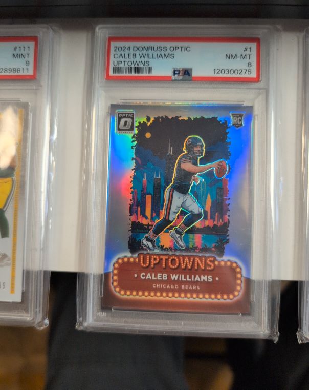 2024 Panini Donruss Optic #1 Caleb Williams Uptowns — front