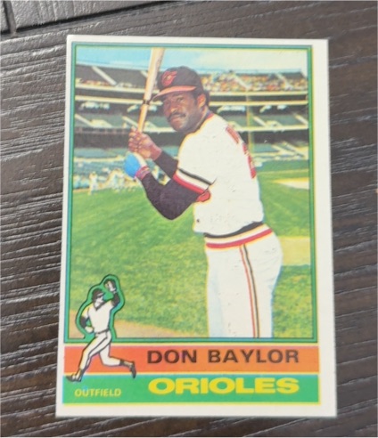 1976 Topps #125 Don Baylor — front