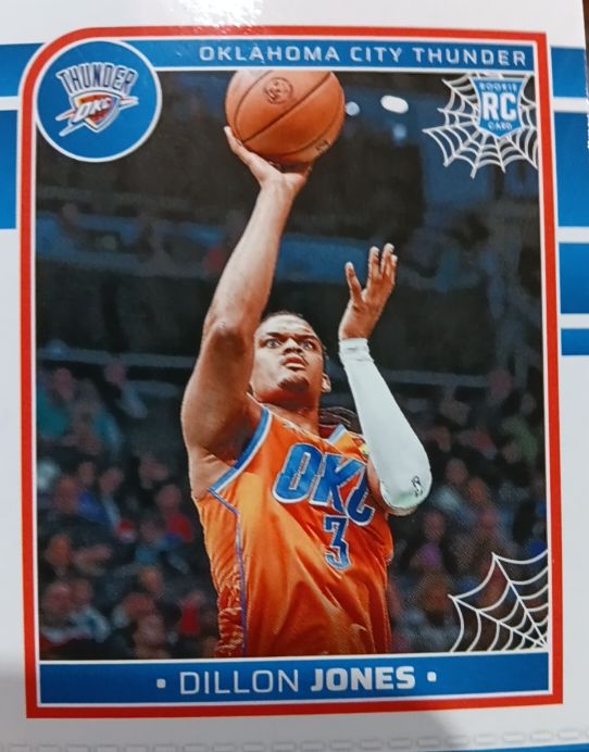 2024-25 Panini Hoops Haunted Hoops #243 Dillon Jones — front