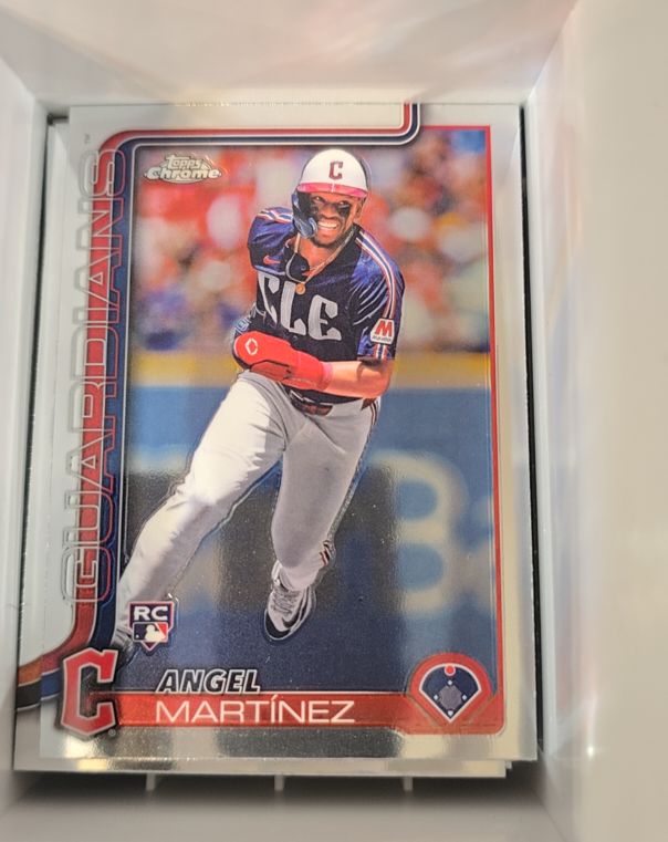 2025 Topps Chrome #27 Angel Martinez — front