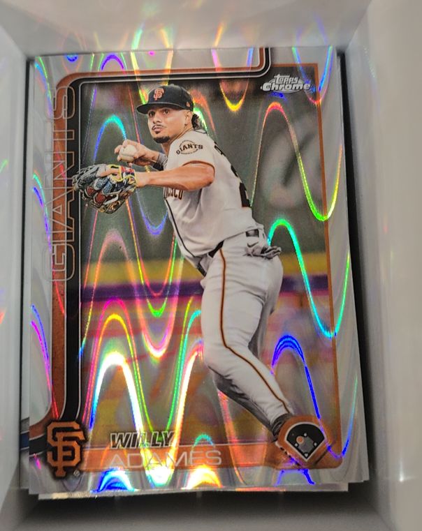 2025 Topps Chrome #282 Willy Adames — front