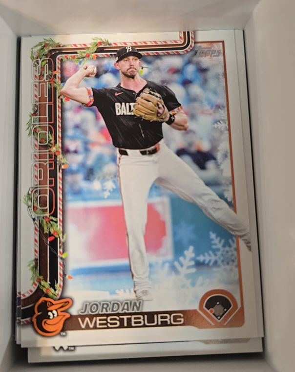 2025 Topps Holiday #H58 Jordan Westburg — front