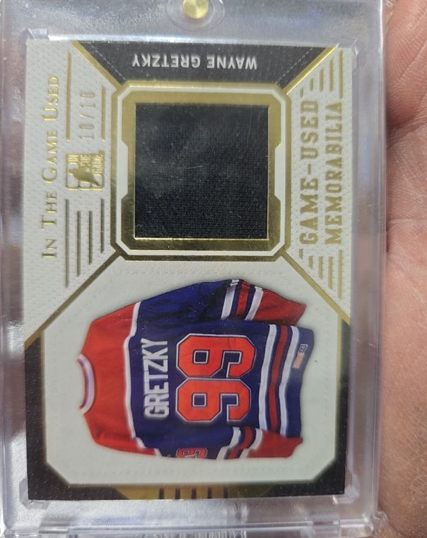 2014-15 In The Game Used Memorabilia #GUJ-TH1 Wayne Gretzky — front