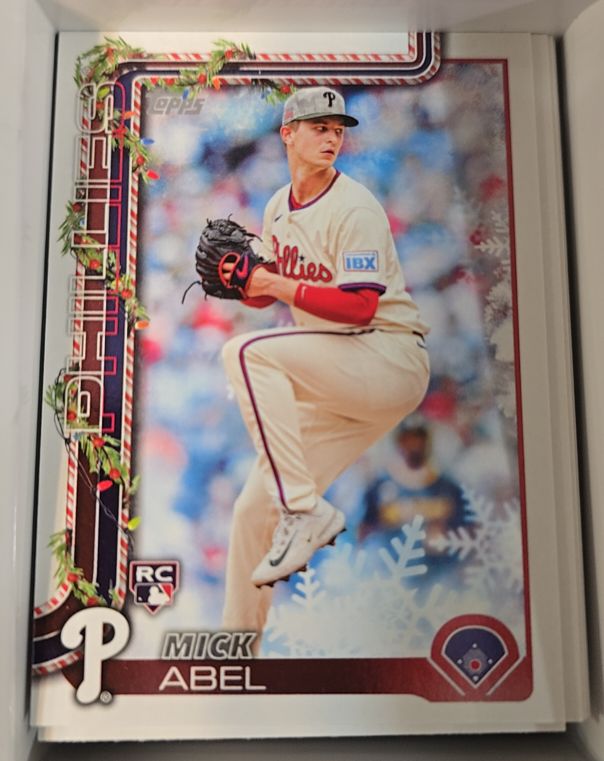 2025 Topps Holiday #H111 Mick Abel — front