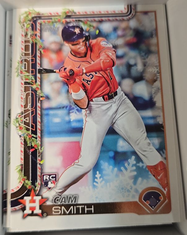 2025 Topps Holiday #H121 Cam Smith — front