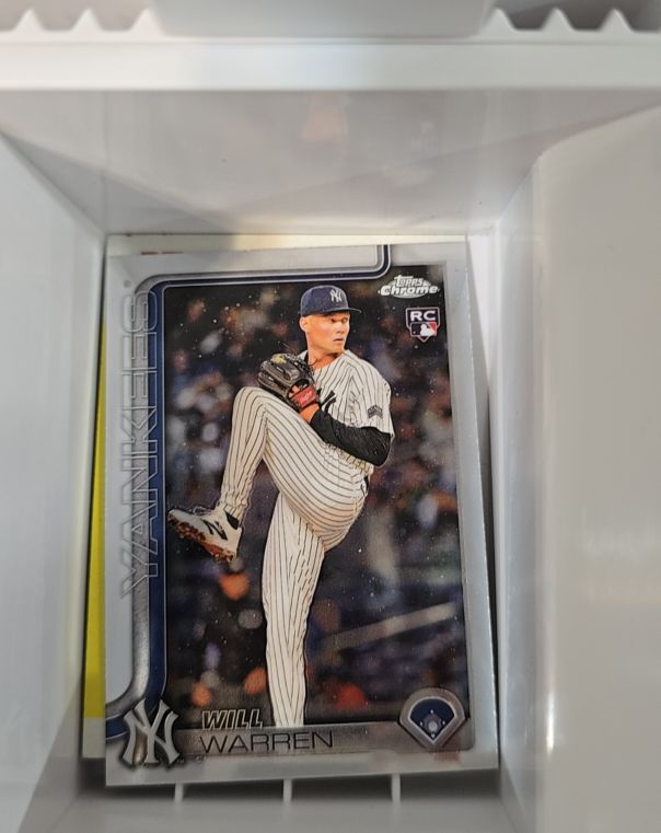 2025 Topps Chrome #81 Will Warren — front