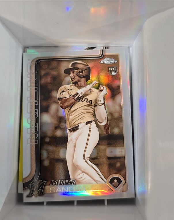 2025 Topps Chrome #76 Javier Sanoja — front
