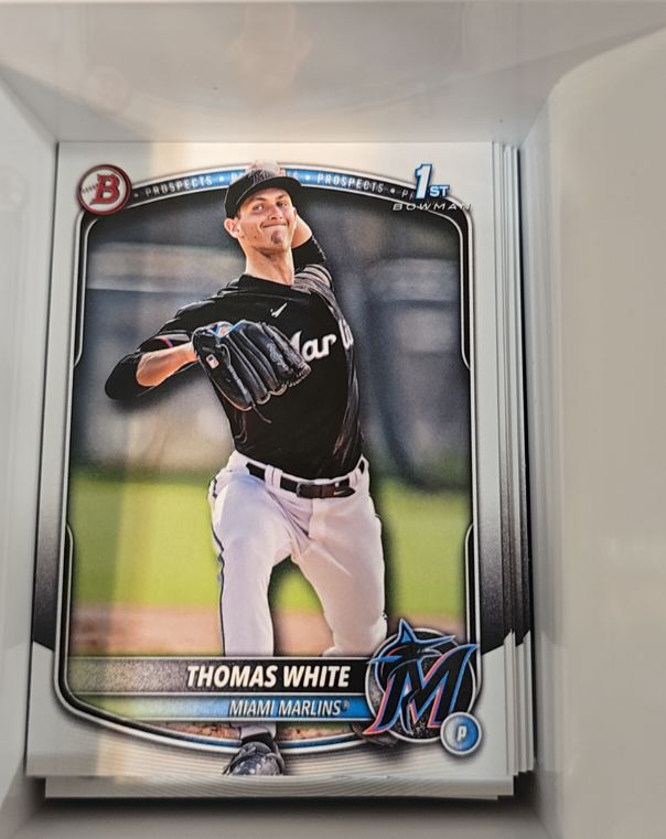 2025 Bowman Prospects #BP-69 Thomas White — front