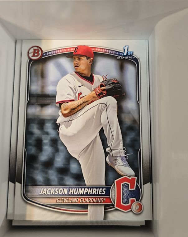 2025 Bowman #BP-11 Jackson Humphries — front