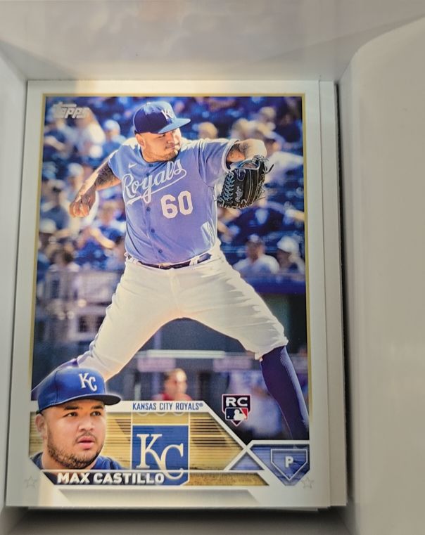2023 Topps Series 1 #251 Max Castillo — front