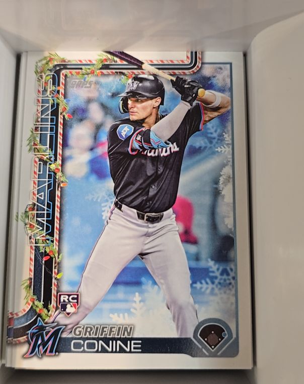 2025 Topps Holiday #H124 Griffin Conine — front