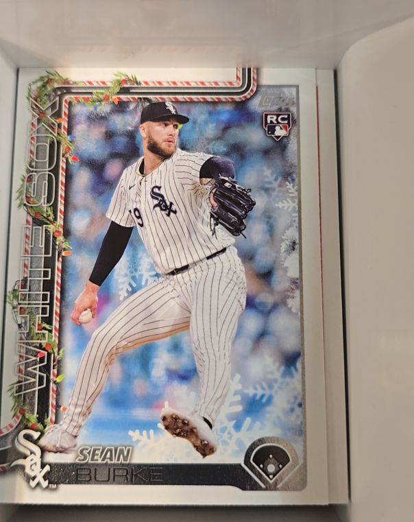 2025 Topps Holiday #H106 Sean Burke — front