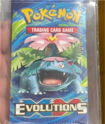 2016 Pokémon XY Evolutions Booster Pack Venusaur Art — front