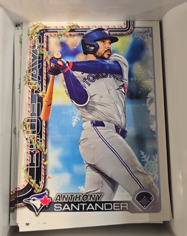2025 Topps Holiday #H14 Anthony Santander — front