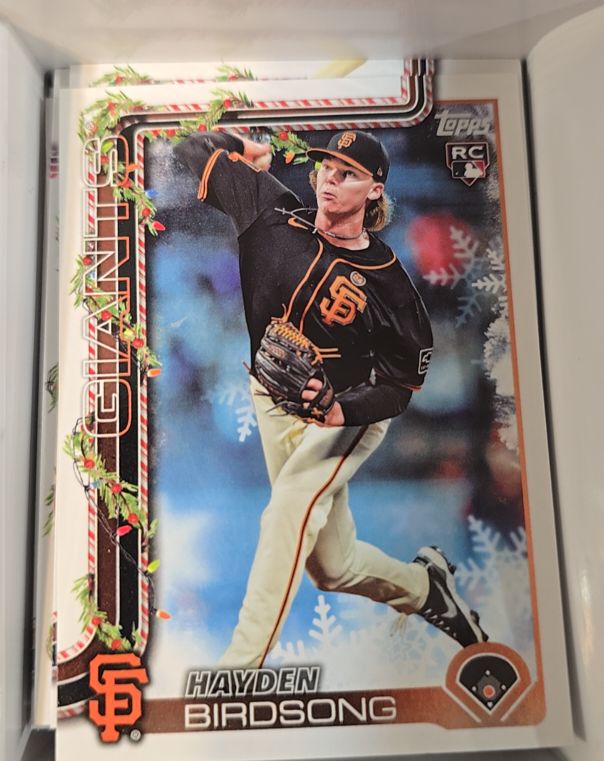 2025 Topps Holiday #H85 Hayden Birdsong — front